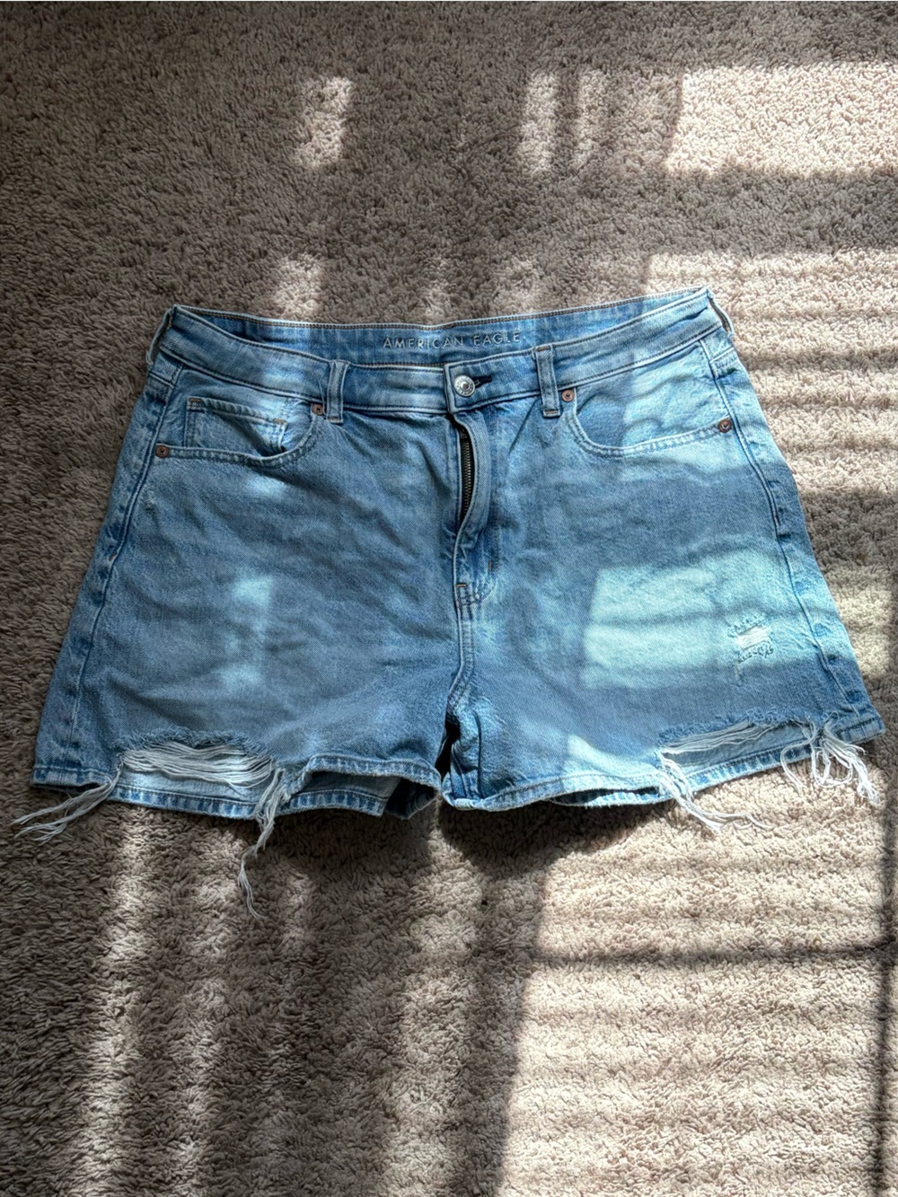 American Eagle Outfitters Light Blue Women's Jean Shorts